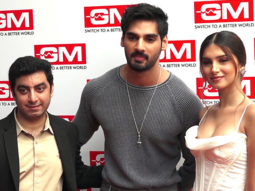 Spotted: Ahan Shetty and Tara Sutaria promoting Tadap at Mehboob studio
