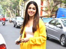 Spotted: Alaya F post her Pilates session at Juhu, Mumbai