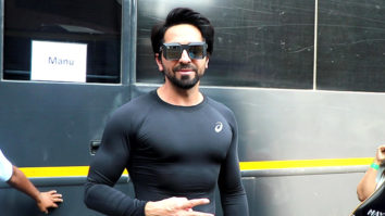 Spotted: Ayushmann Khuranna at Juhu, promoting Chandigarh Kare Aashiqui