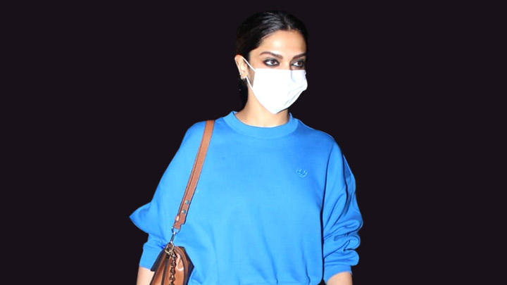 Spotted: Deepika Padukone at Mumbai Airport
