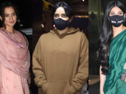 Spotted: Kangana Ranaut, Neha Sharma and Shruti Haasan at Mumbai Airport
