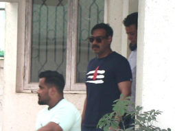 Spotted: Megastar Ajay Devgn at Sunny Super Sound in Juhu, Mumbai