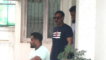Spotted: Megastar Ajay Devgn at Sunny Super Sound in Juhu, Mumbai