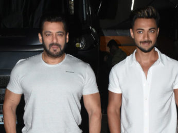Spotted: Salman Khan and Aayush Sharma promoting Antim at Mehboob studio Spotted: Salman Khan and Aayush Sharma promoting Antim at Mehboob studio
