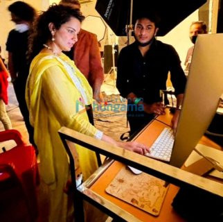 On The Sets Of The Movie Tiku Weds Sheru