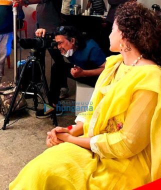 On The Sets Of The Movie Tiku Weds Sheru