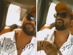 Vicky Kaushal jamming to Diljit Dosanjh’s song ‘Champagne’ in the car is setting the weekend mood, watch video