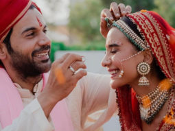 Rajkummar Rao and Patralekhaa wedding: The wedding veil has a Bengali verse written on it to mark the couple’s special day