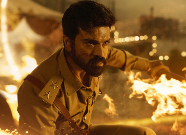 Ram Charan's intense look from the upcoming magnus opus film RRR sets the internet on fire
