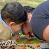 Kareena Kapoor Khan shares a candid picture of Jeh's playtime with Saif Ali Khan