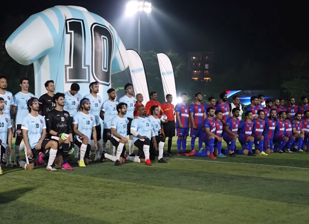 The All Stars Football Club And Influencers bring their A-Game paying a special tribute to the 'The Golden Boy' of football - Maradona!