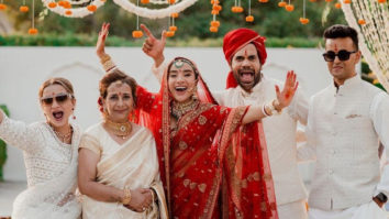 Patralekhaa’s sister welcomes Rajkummar Rao to the family with this unseen picture from the wedding