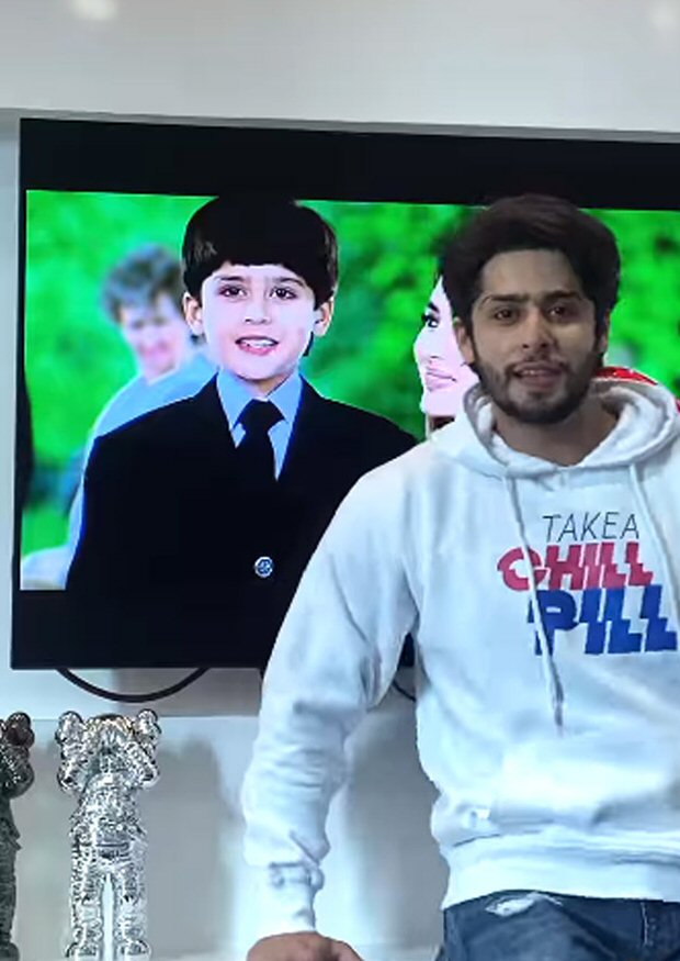 20 Years of Kabhi Khushi Kabhie Gham: Jibraan Khan, Shah Rukh Khan, and Kajol's onscreen kid, recreates memorable scene, watch video