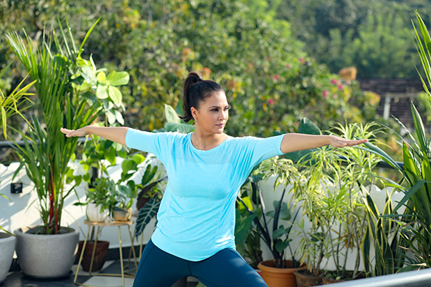 BTS: Lara Dutta spotted shooting for a TVC in Goa