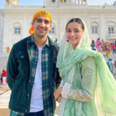 Alia Bhatt and Ayan Mukerji seek blessings at Gurudwara Bangla Sahib ahead of Brahmastra motion poster launch event