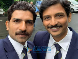 On the Sets of the movie 83