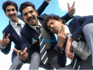 On the Sets of the movie 83