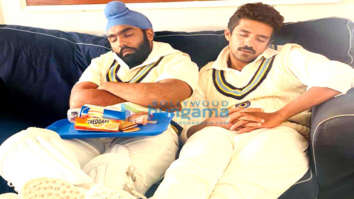 On the Sets of the movie 83