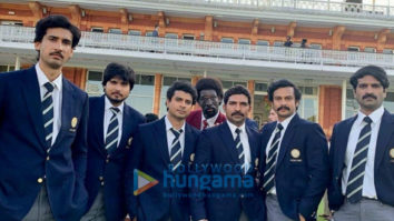 On the Sets of the movie 83