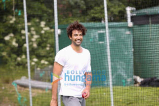 On the Sets of the movie 83