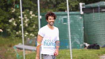 On the Sets of the movie 83