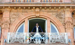 On the Sets of the movie 83