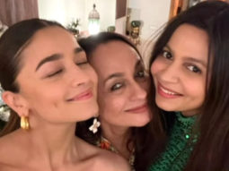 Alia Bhatt celebrates Christmas eve with mother Soni Razdan and sister Shaheen Bhatt
