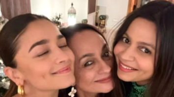 Alia Bhatt celebrates Christmas eve with mother Soni Razdan and sister Shaheen Bhatt