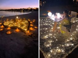 Arjun Kapoor shares a peek of the romantic date night with Malaika Arora during their Maldives vacay