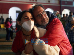 On the Sets of the movie Atrangi Re