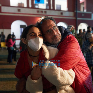 On the Sets of the movie Atrangi Re