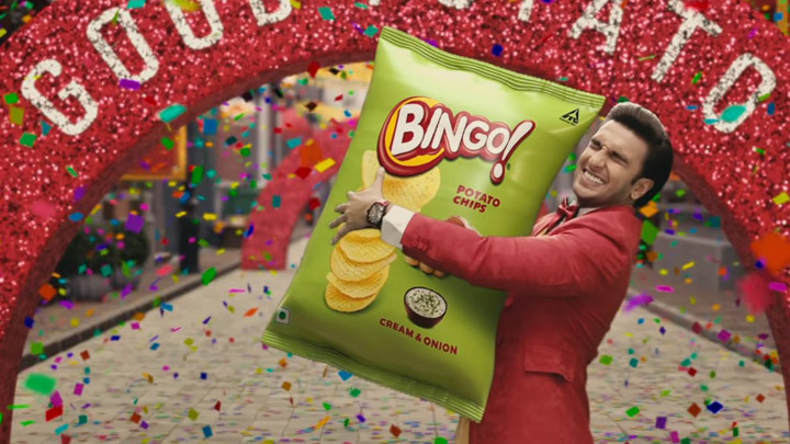 Bingo! Potato Chips TVC – #TheGoodAloo starring Ranveer Singh Bingo! Potato Chips TVC – #TheGoodAloo starring Ranveer Singh