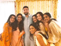 Bridesmaid Alia Bhatt looks stunning in yellow at pre-wedding festivities with her gang