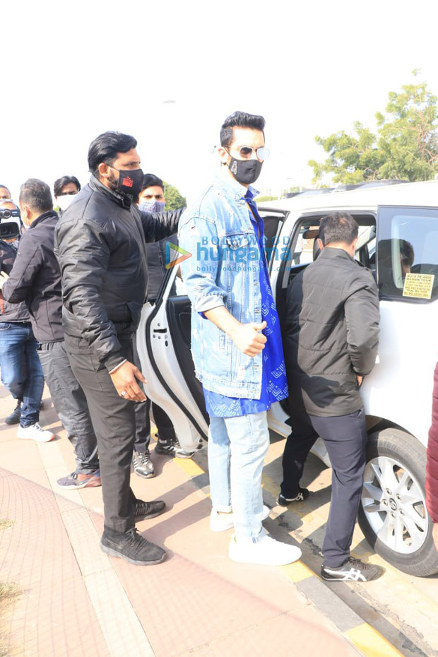 Katrina Kaif-Vicky Kaushal Wedding: Close friends of bride and groom Neha Dhupia and Angad Bedi arrive at Jaipur airport to begin festivities 