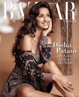 Disha Patani on the cover of Harper's Bazaar