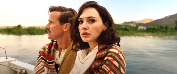Kenneth Branagh and Gal Gadot's Death on the Nile trailer arrives; barely features Armie Hammer
