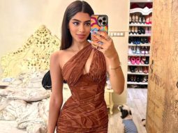 Khushi Kapoor dons bold one-shoulder plunging neckline bodycon dress in gorgeous selfie