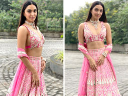 Kiara Advani revels in grandiosity in raspberry pink and cream organza Arpita Mehta lehenga worth Rs. 3.25 lakh 