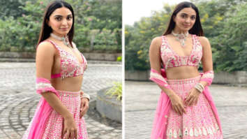 Kiara Advani revels in grandiosity in raspberry pink and cream organza Arpita Mehta lehenga worth Rs. 3.25 lakh 