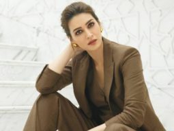 Kriti Sanon exudes elegance in a monotone brown pantsuit