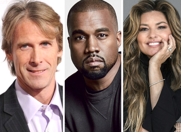 Michael Bay, Kanye West, Shania Twain amongst others in unproduced screenplays in Black List 2021