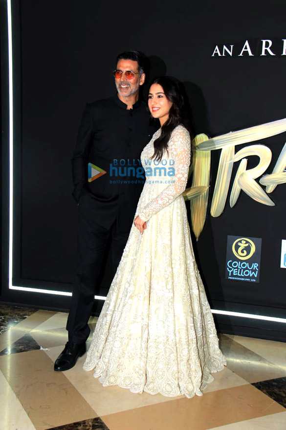photos a r rahman akshay kumar sara ali khan and others at the music launch of atrangi re 3