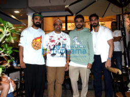 Photos: Ahan Shetty, KL Rahul and others spotted at a cafe in Bandra