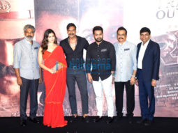 Photos: Ajay Devgn, Jr NTR, and Alia Bhatt at the trailer launch of RRR