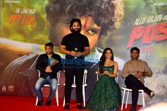 photos allu arjun and rashmika mandanna at the press conference for pushpa in mumbai 1