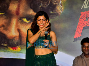 Photos: Allu Arjun and Rashmika Mandanna at the press conference for Pushpa in Mumbai