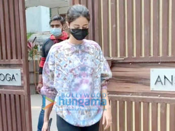 Photos: Ananya Panday spotted at Anshuka Yoga in Bandra
