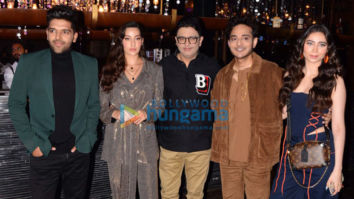 Photos: Bhushan Kumar, Nora Fatehi, Guru Randhawa and others promote the song Dance Meri Rani