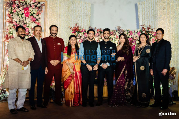 Photos: Celebs grace Milind Gunaji’s son Abhishek Gunaji and Radha Patil’s wedding in Mumbai Photos: Celebs grace Milind Gunaji’s son Abhishek Gunaji and Radha Patil’s wedding in Mumbai