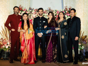 Photos: Celebs grace Milind Gunaji's son Abhishek Gunaji and Radha Patil's wedding in Mumbai